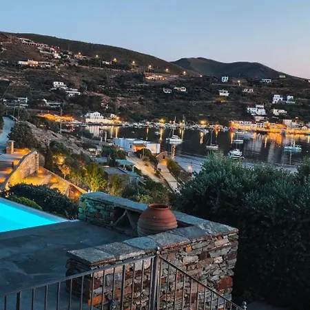 Vourkariani, Infinity Pool With Sunset Views