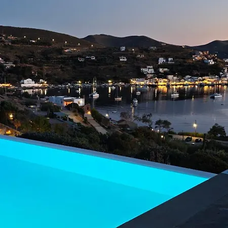 Vourkariani, Infinity Pool With Sunset Views *