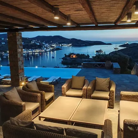 Vourkariani, Infinity Pool With Sunset Views Villa *